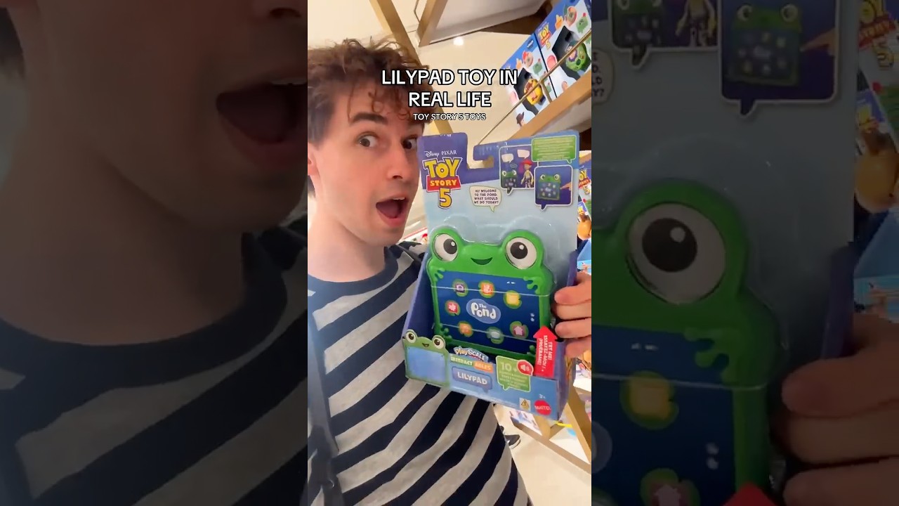 Lilypad toy in real life for Toy Story 5 #toystory #lilypad #toystory5 #shorts