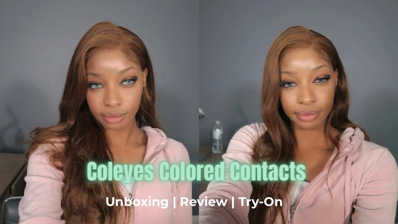 Coleyes Affordable Colored Contact Lenses | Unboxing, Review & Try-On