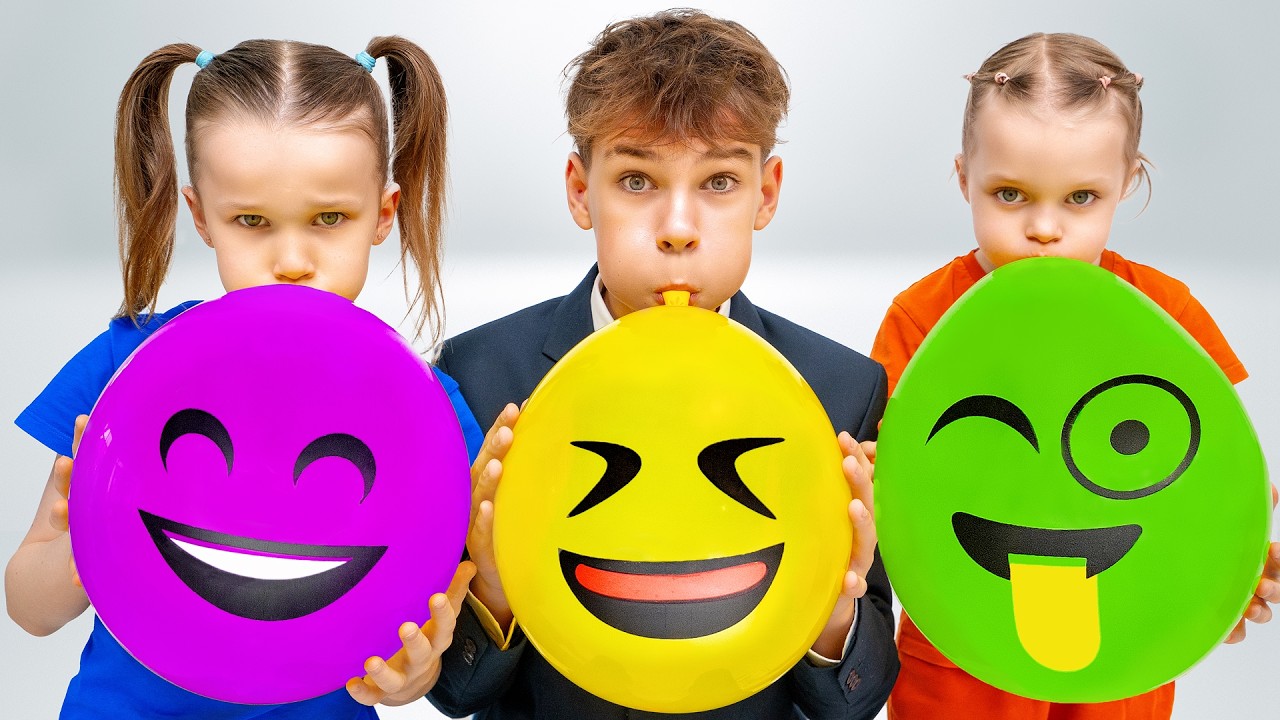 Grappige emoji school spelletjes & DIY knutselen