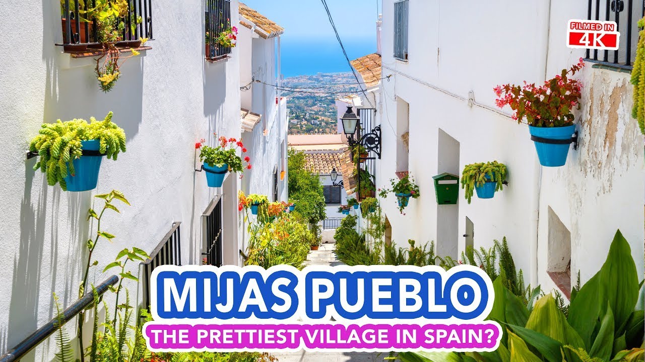 MIJAS PUEBLO Spain - The most beautiful white village you'll ever see!