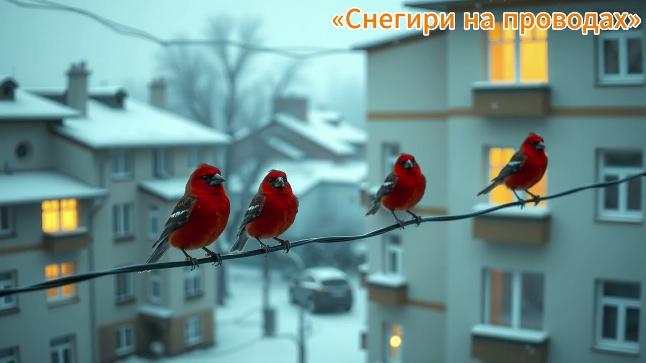 «Снегири на проводах»