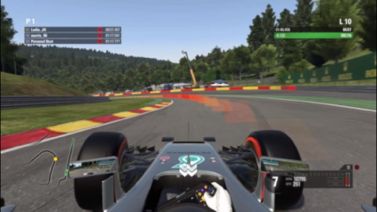 F1 2016 Time Trial Spa-Francorchamps (Dry) 1m 46s 005ms