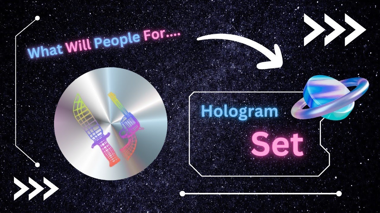 Trading Hologram Set | Murder vs Sherrif Duels
