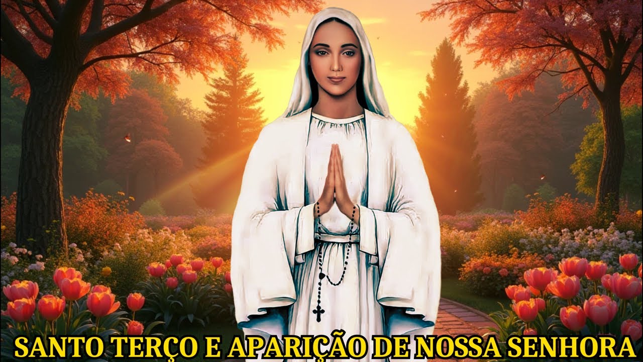 Santo Terço e aparição de Nossa Senhora