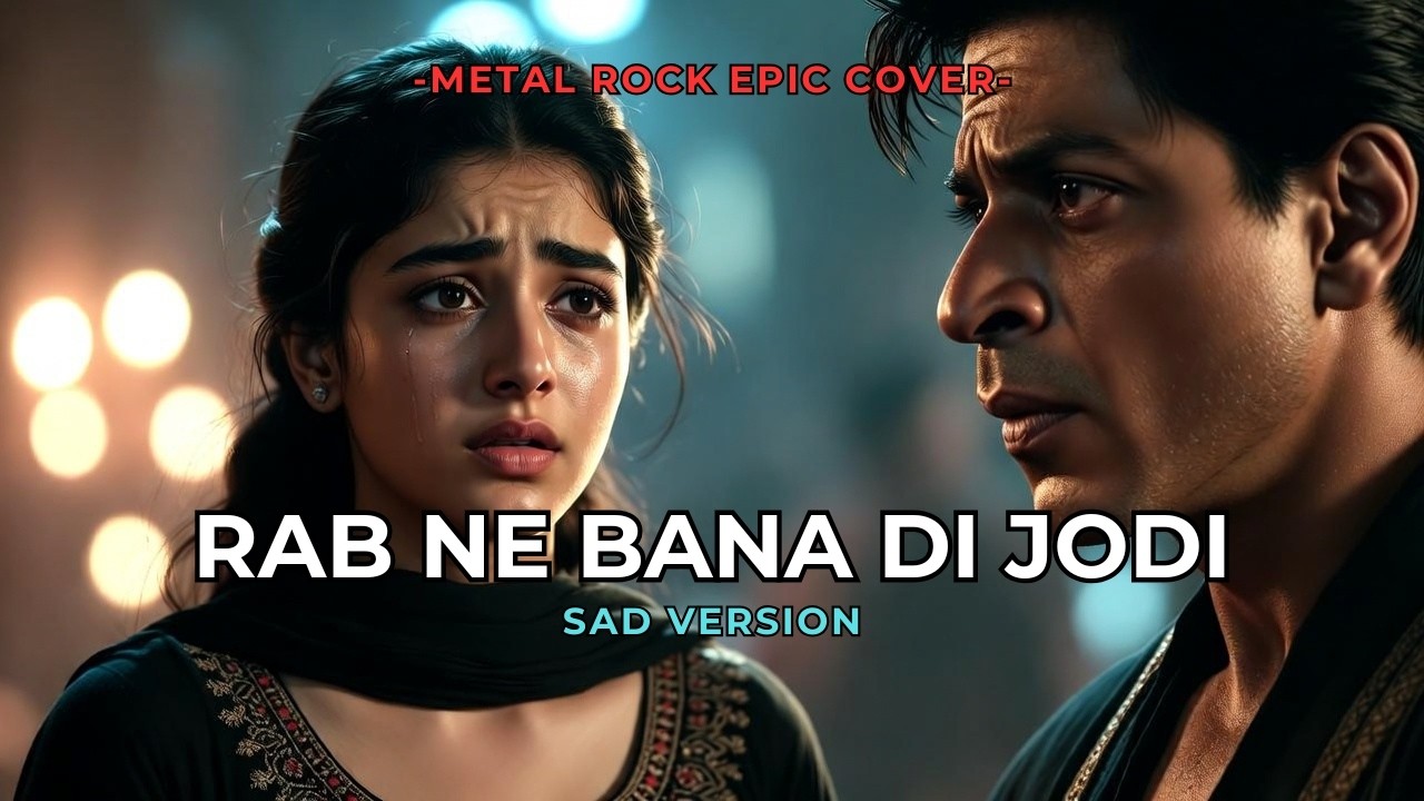 Sad Version - Rab Ne Bana Di Jodi (AI Metal Rock Energi Cover) || Full Bass