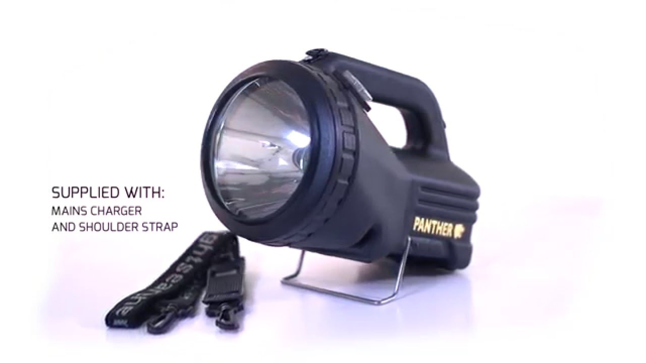 NightSearcher Panther XHP LED Rechargeable Searchlight Torch