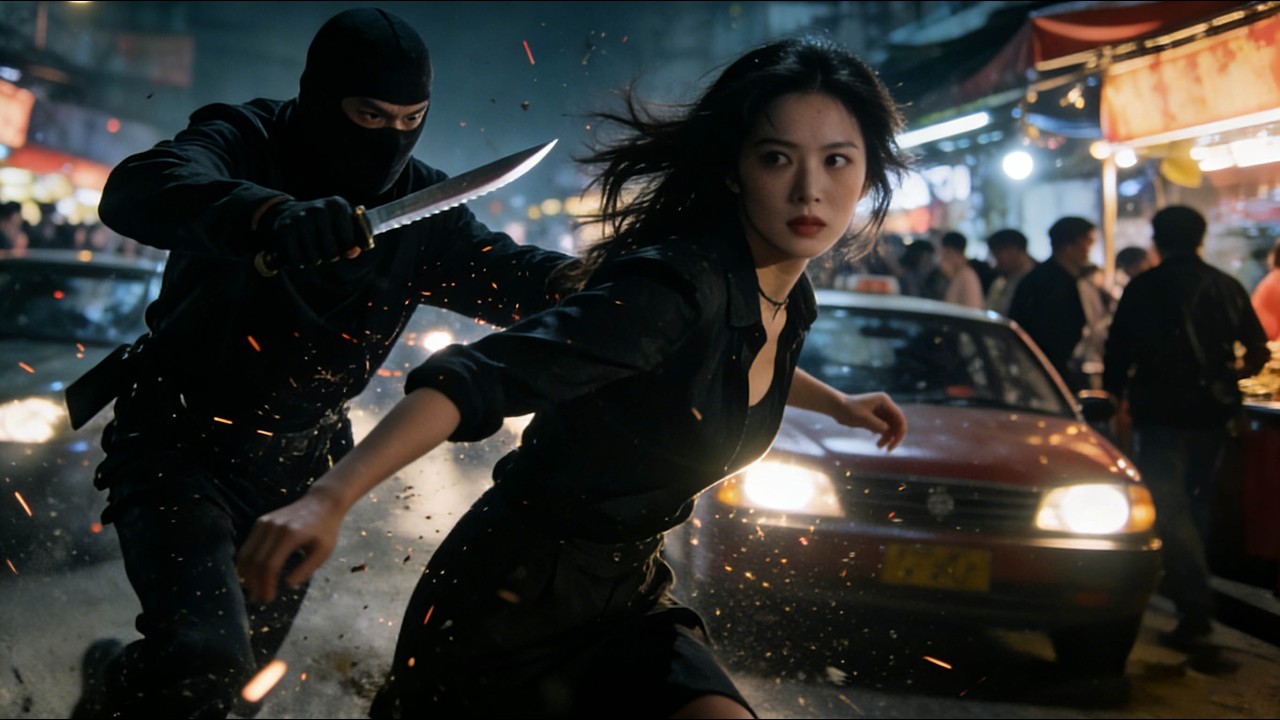 【高能刑侦悬疑剧】美女街頭遭遇殺手截殺欲滅口，誰知她早有防備，絕境之中成功逃生天！#警匪 #悬疑 #犯罪 #破案 #动作 #武打