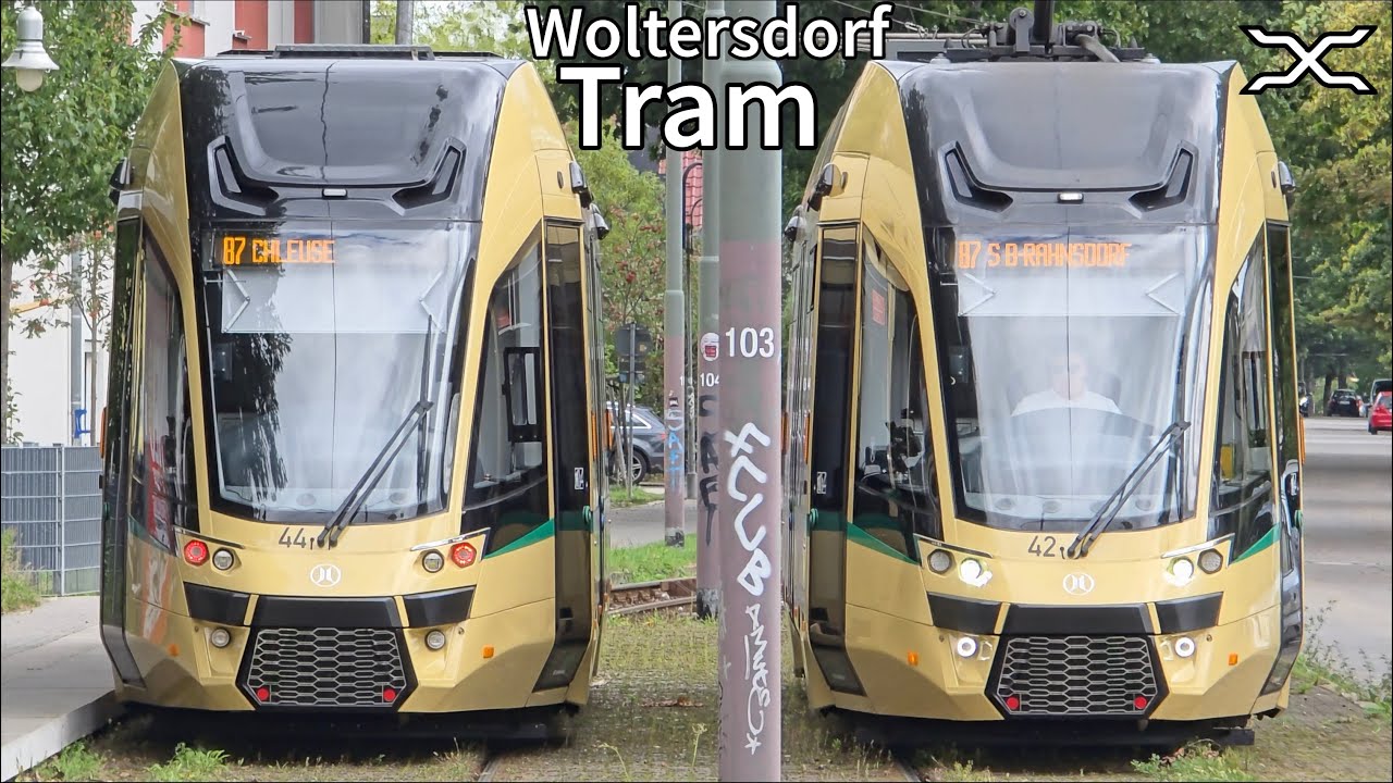 Neue Straßenbahn Woltersdorf | Modertrans Moderus Gamma | New Tram Woltersdorf