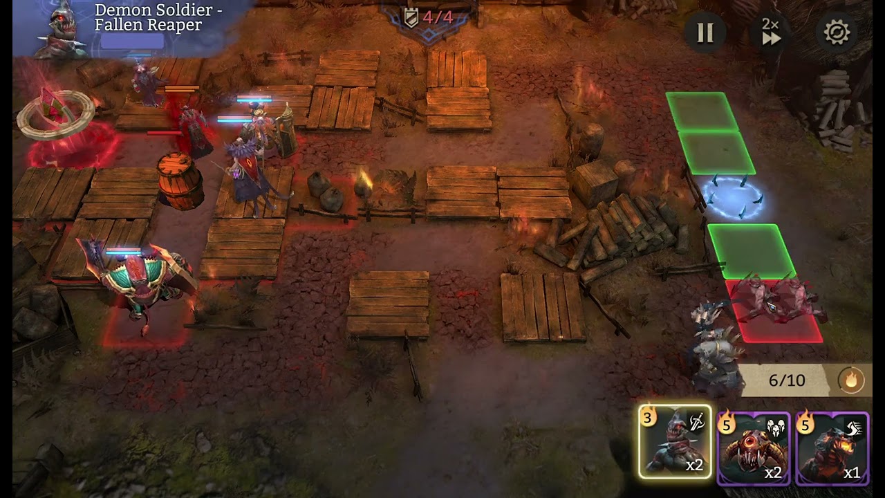 Demonic Crusade - 3 STARS Challenge Stage 1 | Watcher of Realms