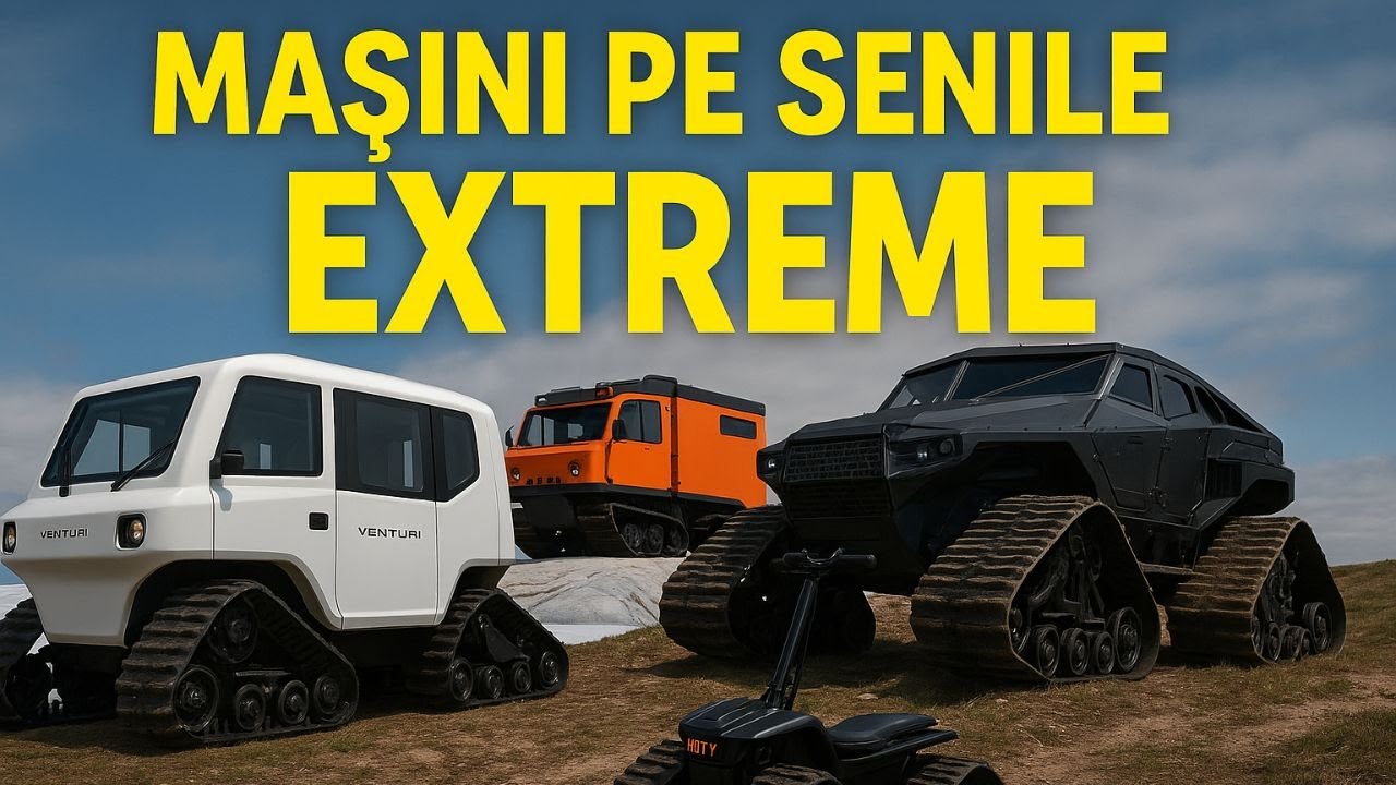 16 Mașini pe Șenile Atât de Extreme încât Sfidează Logica