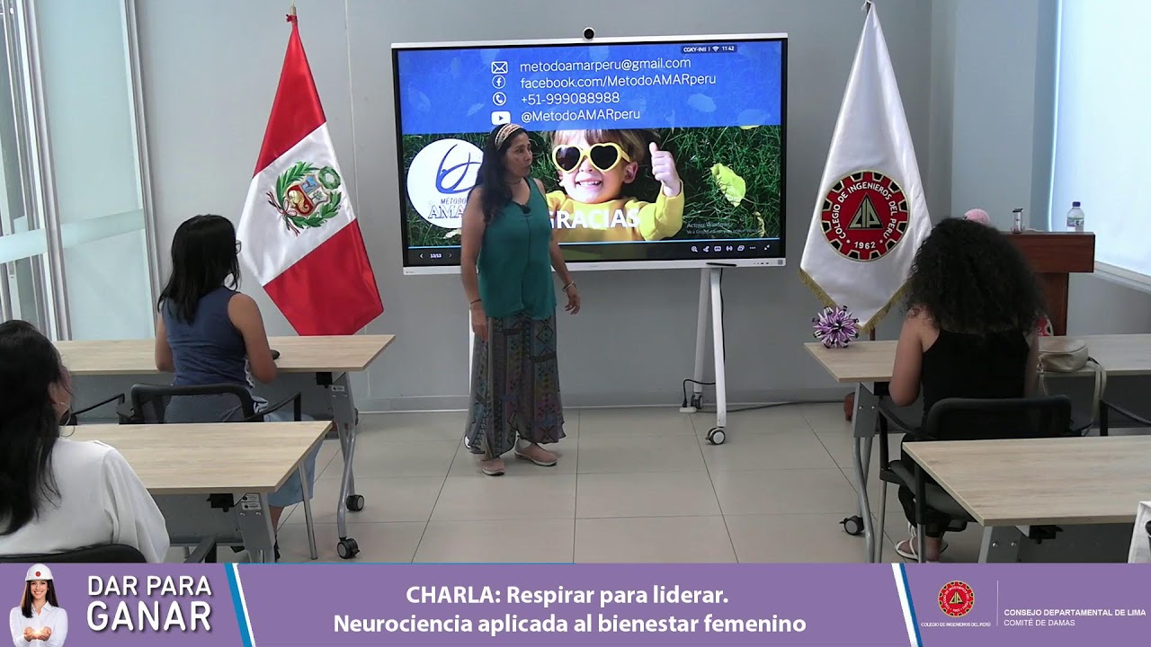 Charla: Respirar para Liderar. Neurociencia aplicada al bienestar femenino.