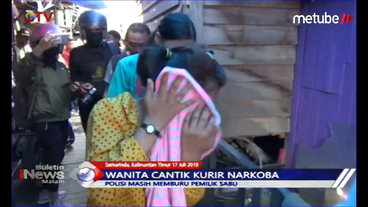 Polresta Samarinda Amankan Wanita Cantik Kurir Narkoba dan 37 Paket Sabu - BIM 17/07