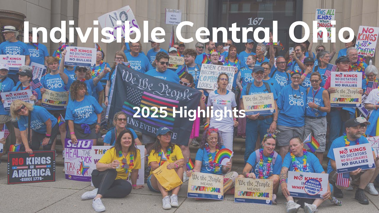 Основные достижения программы Indivisible Central Ohio в 2025 году