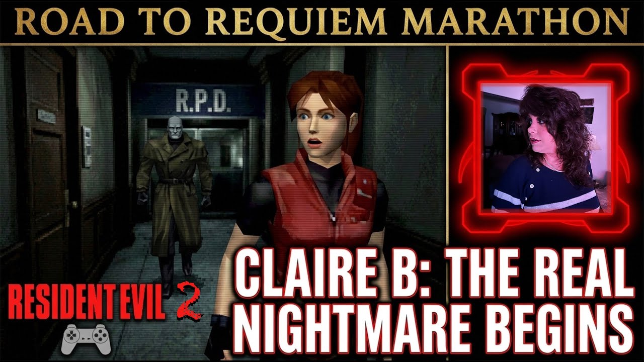 HE'S COMING FOR ME... | Resident Evil 2 (Claire B)