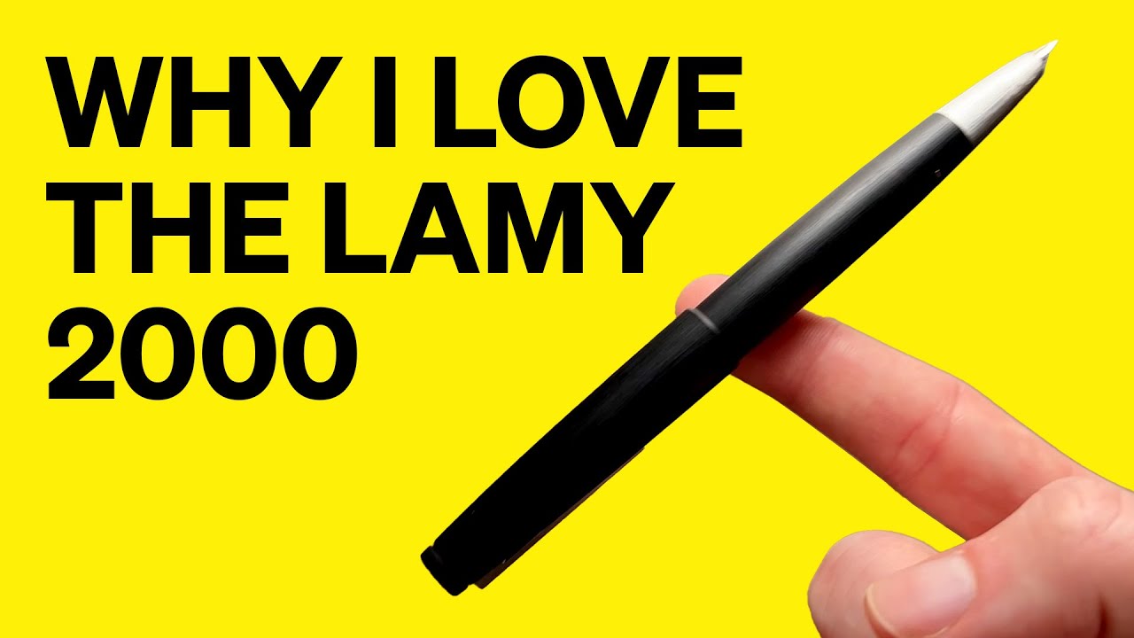 Почему нам нравится перьевая ручка Lamy 2000