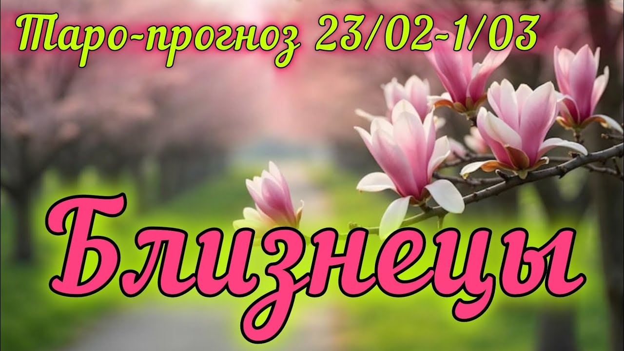 БЛИЗНЕЦЫ ♊️ ТАРО-ПРОГНОЗ НА НЕДЕЛЮ 23/02-1/03/2026
