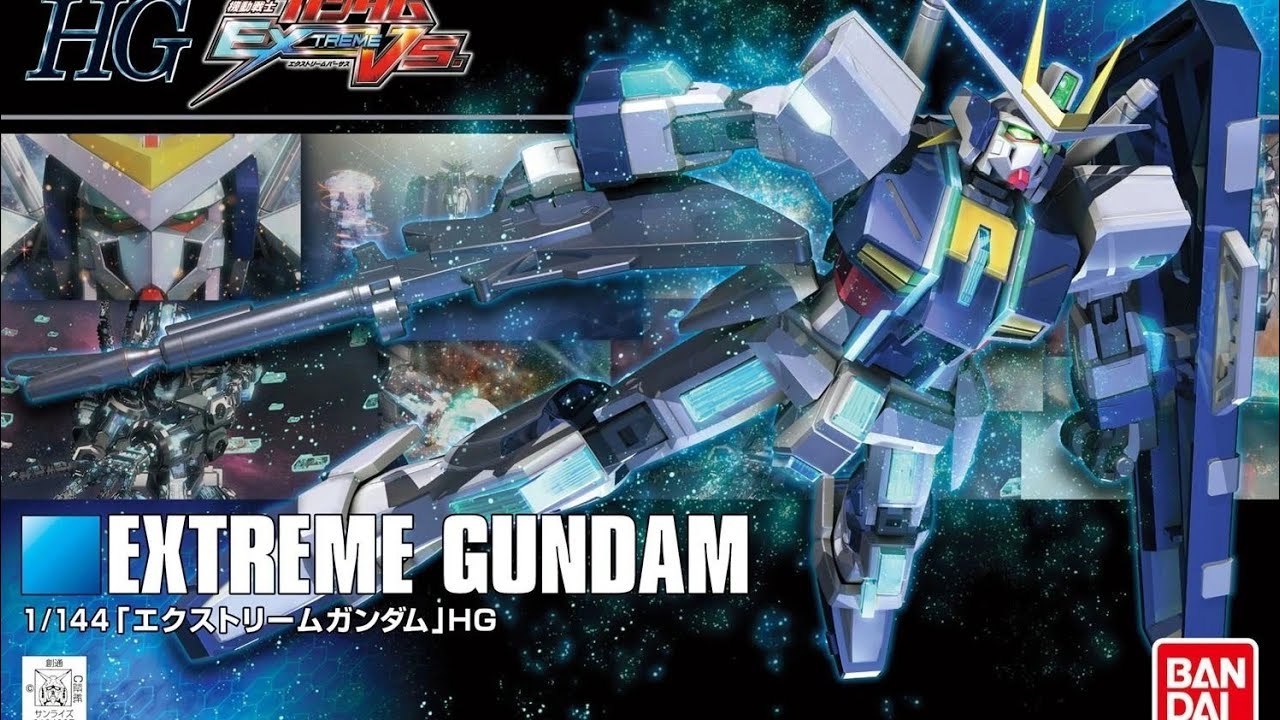 Finishing my Backlog part.2 - HG 1/144 Extreme Gundam