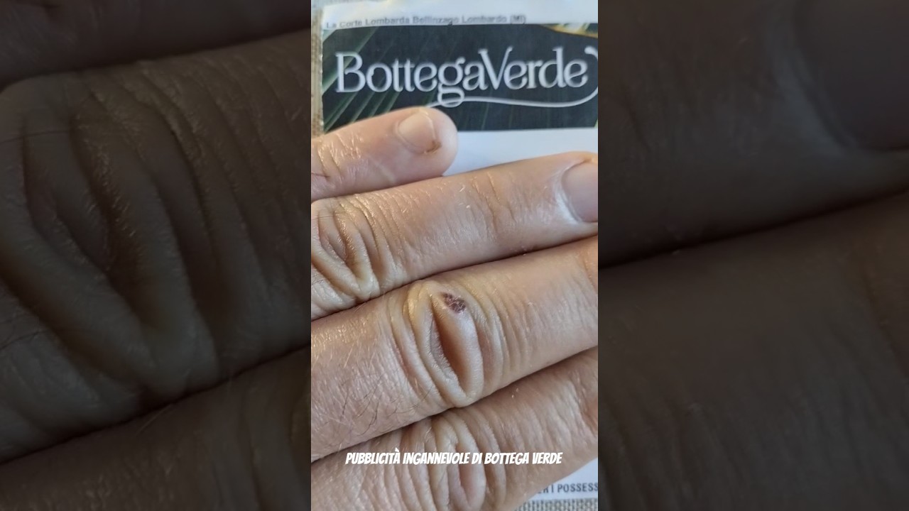 Pubblicit&agrave; ingannevole di Bottega Verde