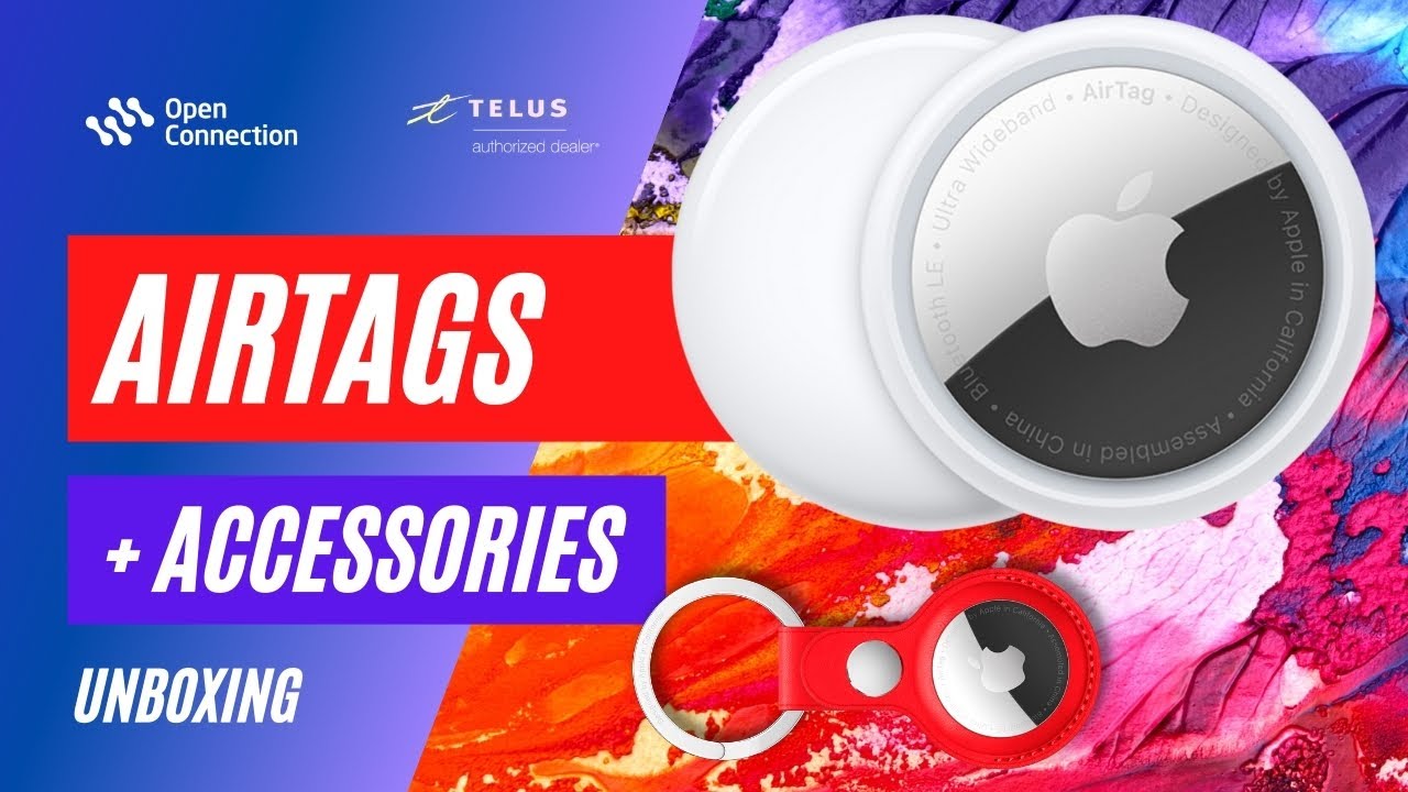 Apple AirTags + Leather Key Chain + Loop unboxing