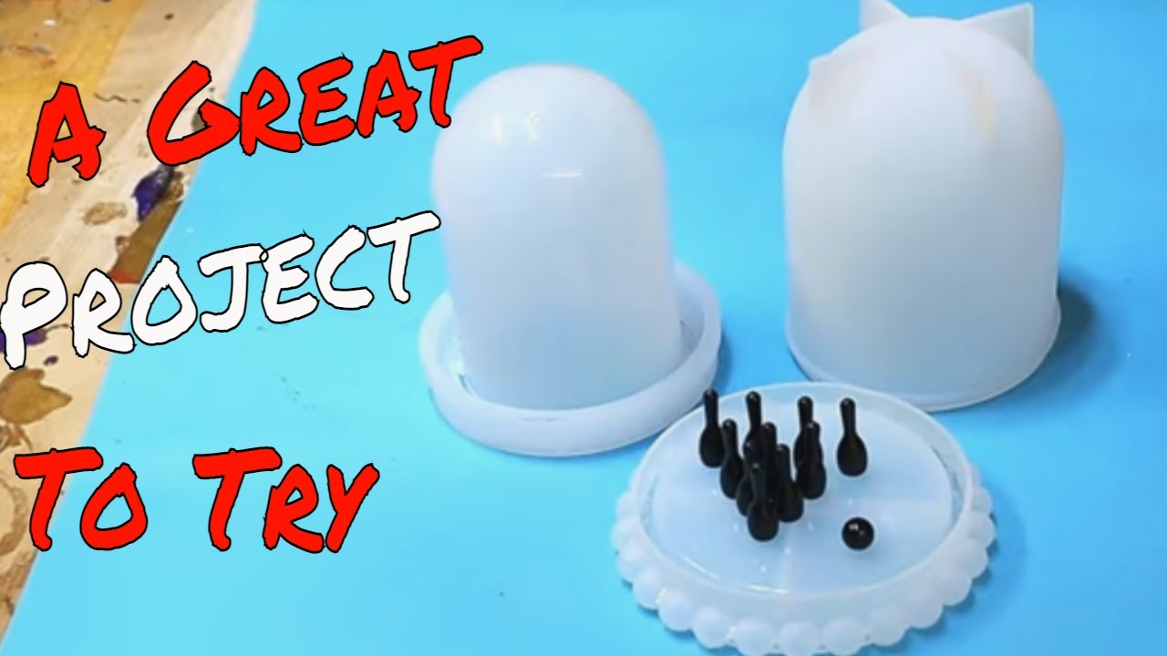 I Try And Make A Snow Globe Using This Resin Dome Mould