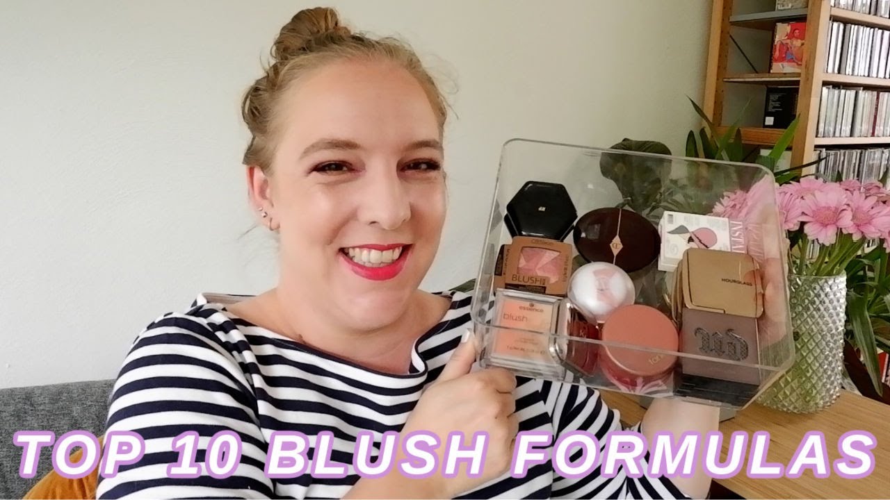 TOP 10 BLUSH FORMULAS // Top 5 High End & Top 5 Drugstore favorite blushes