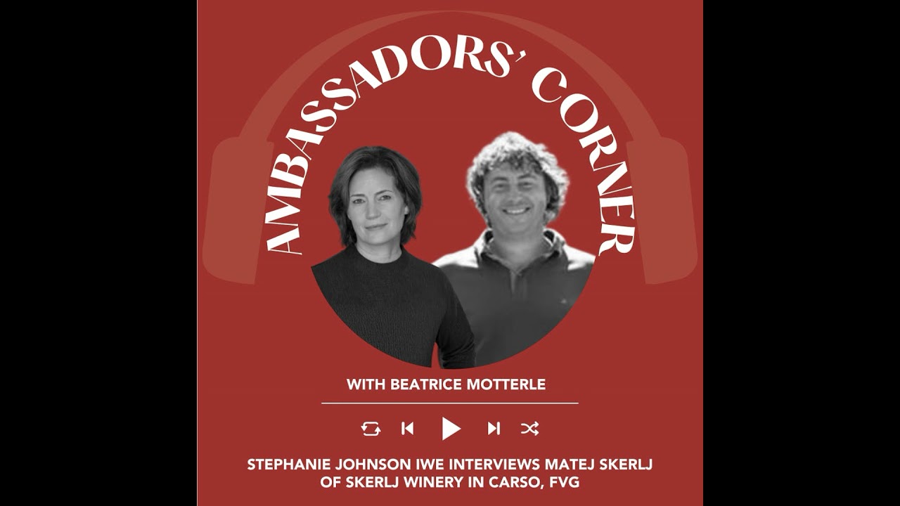 Ep. 2607 Stephanie Johnson IWE interviews Matej Skerlj of Skerlj winery in Carso, FVG | Clubhouse...