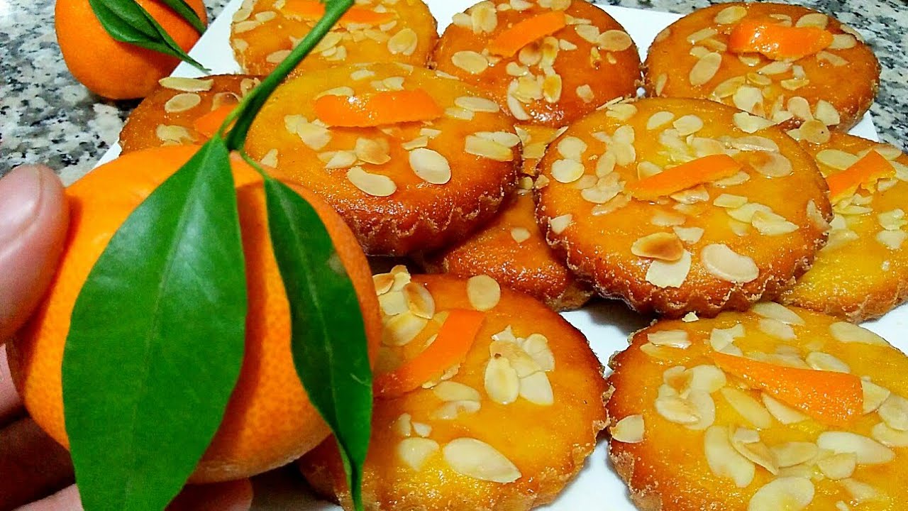 بسبوسة بالمندرين🍊حضري ارووع بسبوسة مسقية معلكة غتندمو الى مجربتوهااااش فوقت المندرين😋