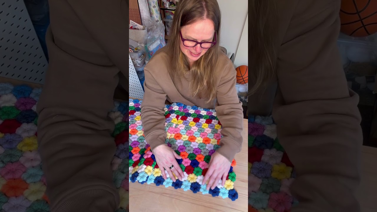 Row per Month blanket update - choosing the colours for March #moodblanket