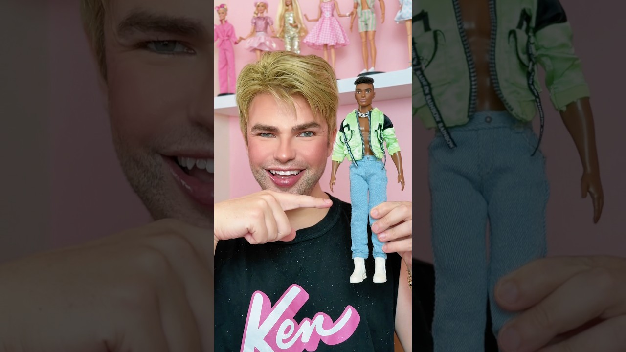 Преображение куклы Барби в Кена 💚 #barbie #ken #kendoll #barbieboy #doll #dolls