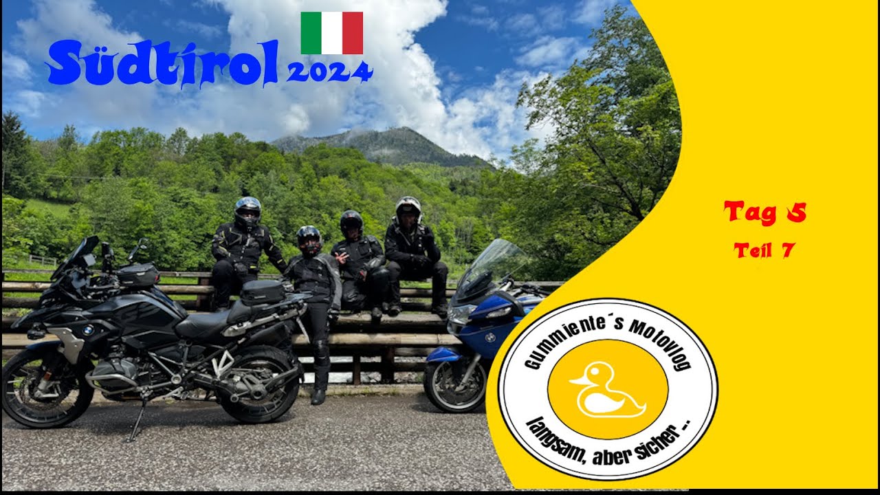 Südtirol 2024 | Kurven, Heimatgefühl & Ankunft | Tag 5/7 | BMW 1200 RT