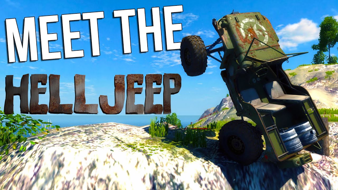 Meet The HellJeep - BeamNG.Drive Best Crawler? Mod Spotlight