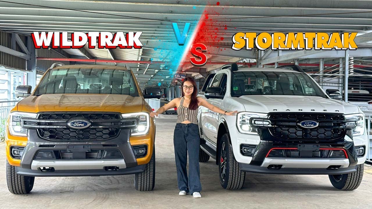 So s&aacute;nh Ford Ranger Stromtrak 2024 v&agrave; Ford Ranger Wildtrak 2024 | G&aacute;i M&ecirc; Xe