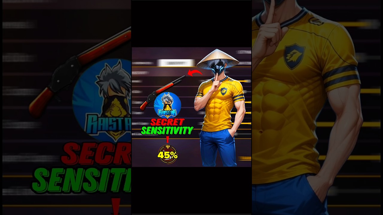 Raistar Secret Sensitivity Setting || All Gun Auto Headshot Sensitivity Settings In Free Fire 2026 🔥