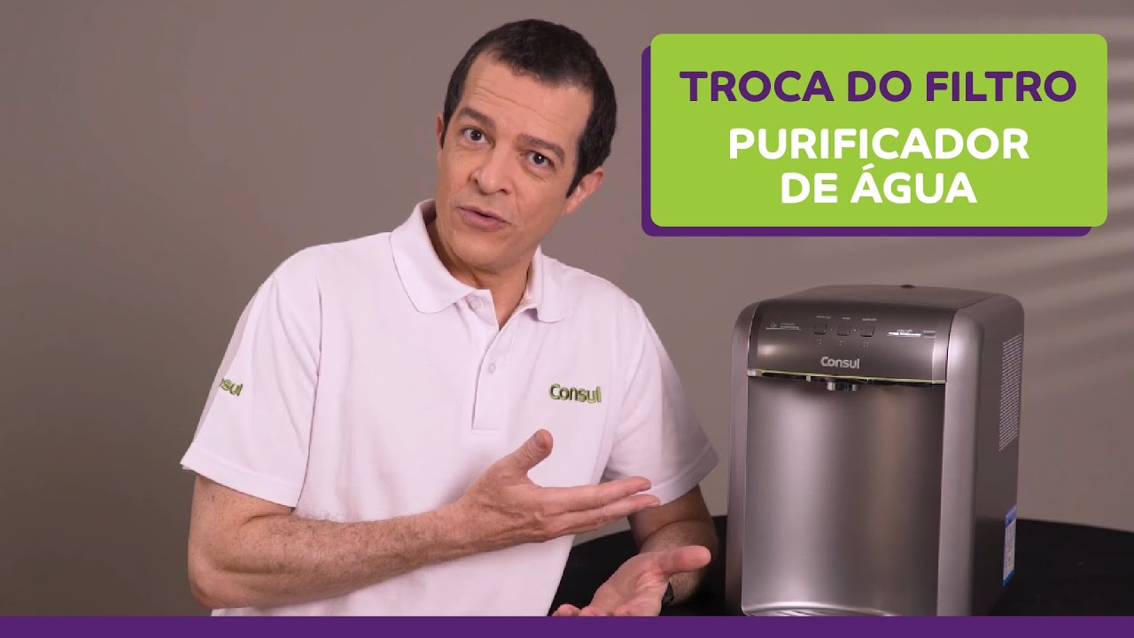 Troca de filtro Consul: confira como fazer! #ConsulAjuda
