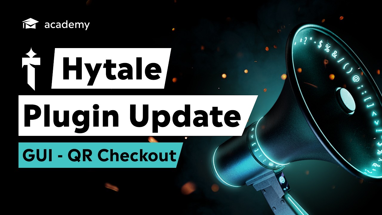 Обновление Tebex x Hytale: пользовательский интерфейс в игре, корзина покупок и QR-код для оформл...