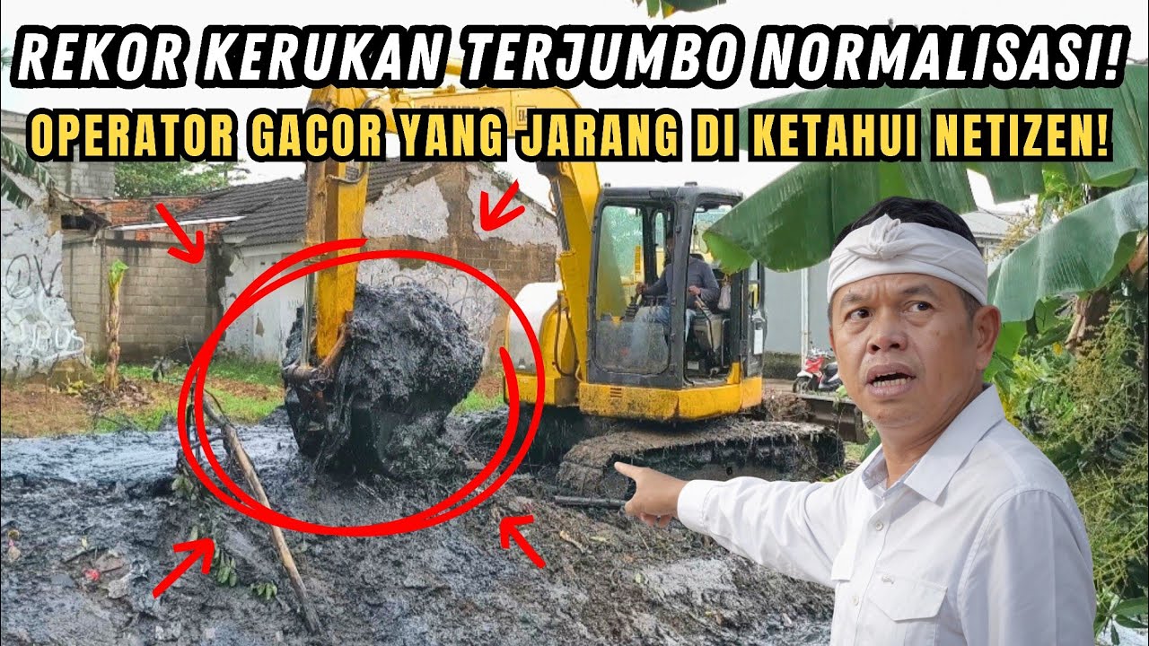 KDM BANGGA❗REKOR KERUKAN LUMPUR TERJUMBO❗OPERATOR GACOR DI KALI VKC YANG JARANG DI KETAHUI NETIZEN❗
