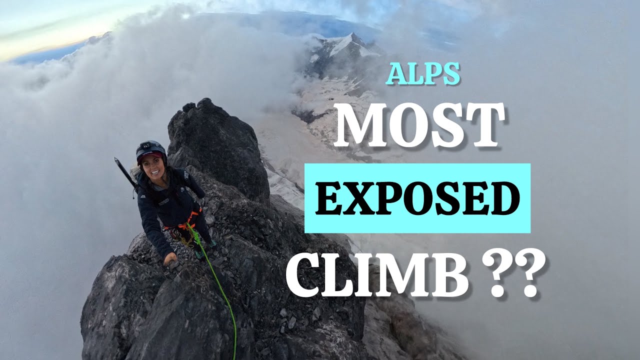 Most exposed climb in Alps? Eiger Mittellegi ridge