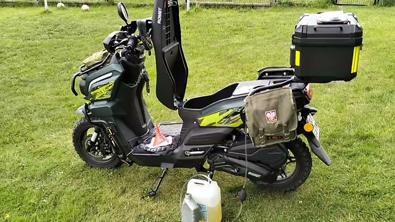 Romet Tank 125 - pojemność zbiornika paliwa.