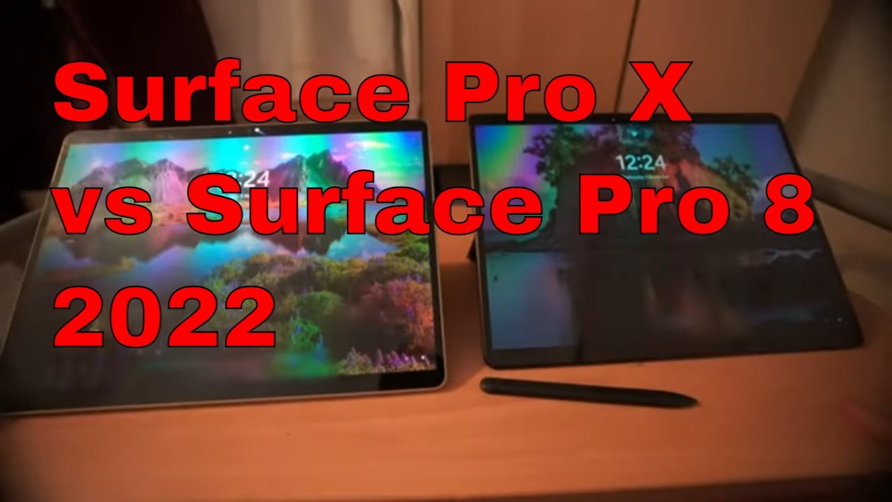 Surface Pro 8 vs Surface Pro X 2022 LOWEST SPECS