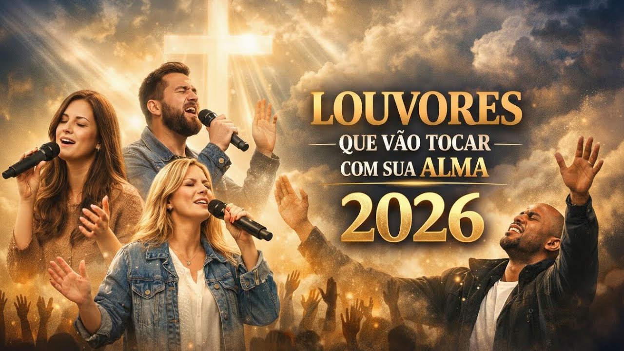 🎧 LOUVORES QUE VÃO TOCAR COM SUA ALMA 2026 | AS MELHORES MÚSICAS GOSPEL PARA ADORAR A DEUS 🙏✨
