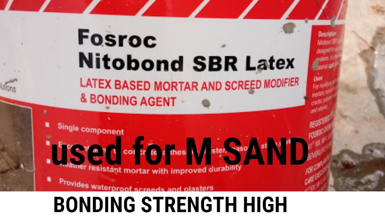 Fosroc Nitobond SBR latex