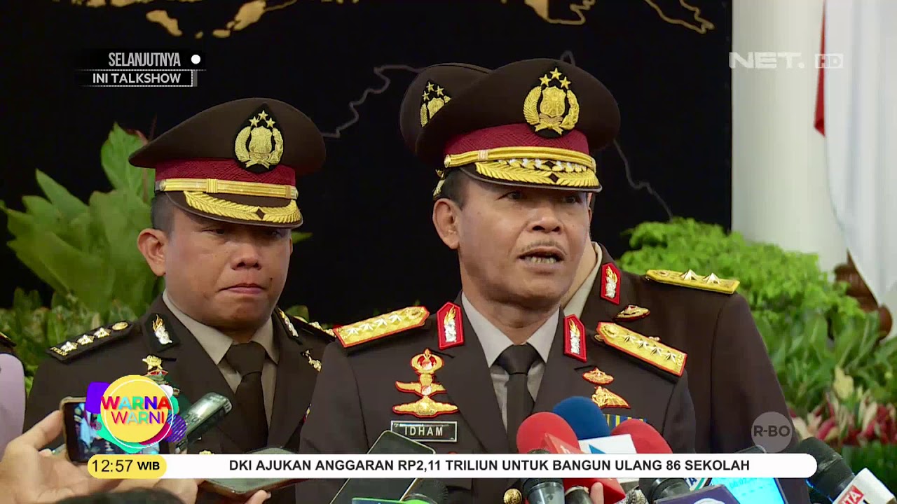 Idham Azis Sah Jadi Kapolri - WARNA WARNI