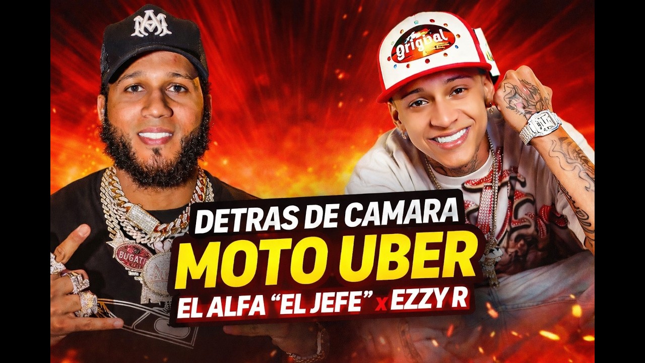 DETRÁS DE CÁMARA MOTO UBER 🏍️ El Alfa 