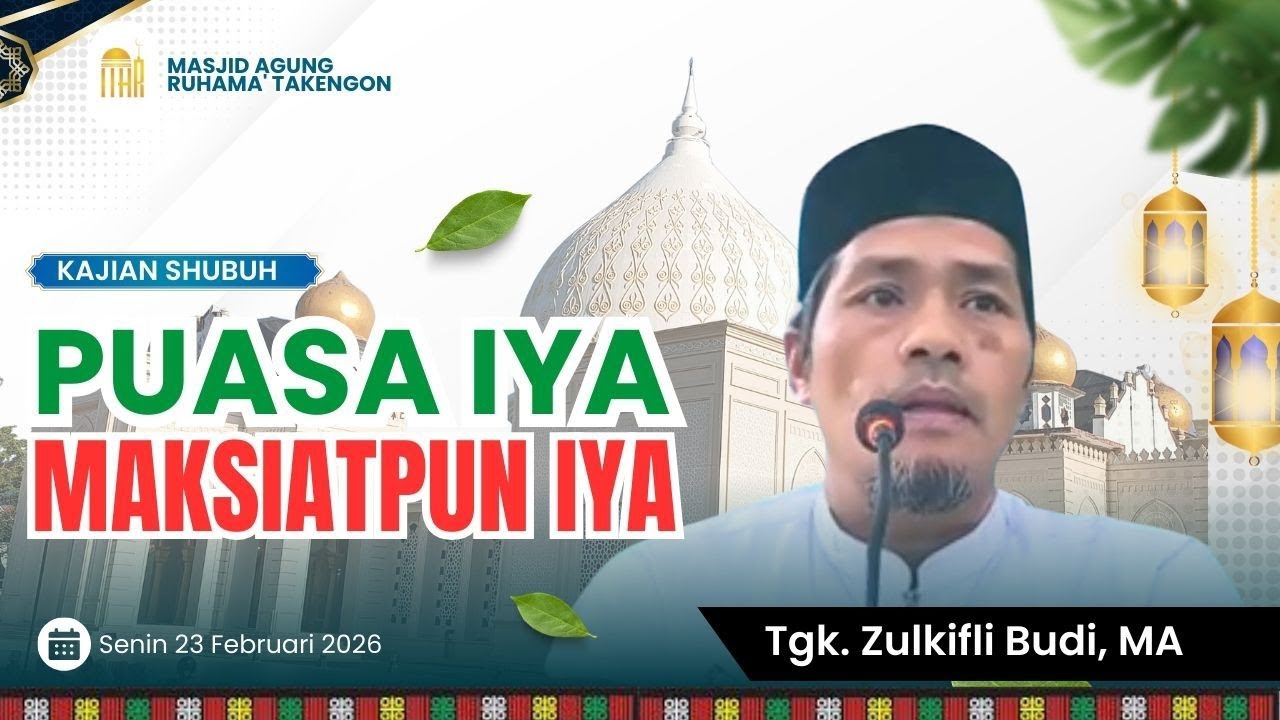 PUASA IYA MAKSIATPUN IYA