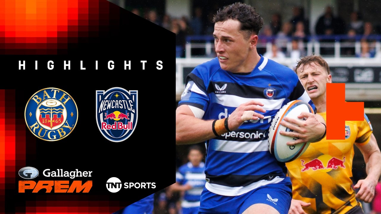 PURE DOMINATION! 🔥 | Bath vs Newcastle Red Bulls | Gallagher PREM Rugby Highlights