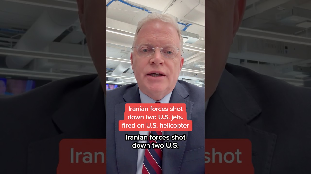 Iranian forces shot down two U.S. jets, fired on U.S. helicopter
