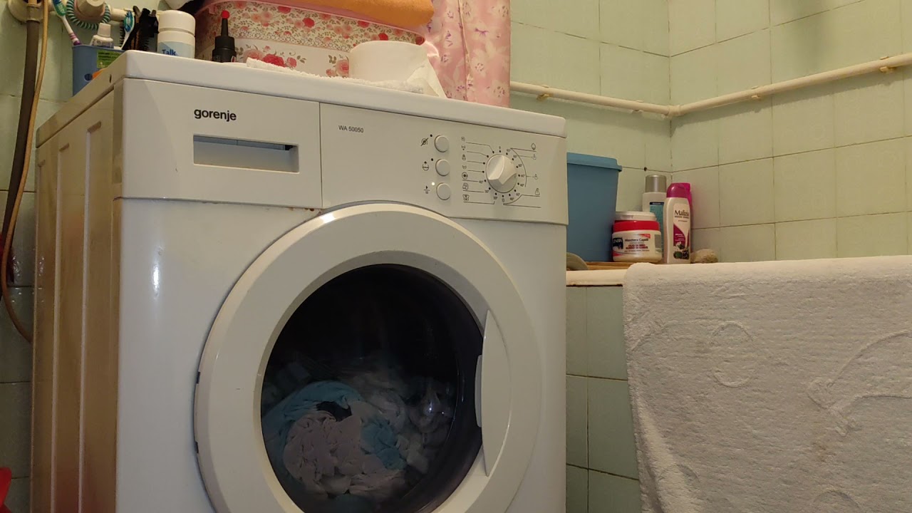 Gorenje wa 50050 late night wash