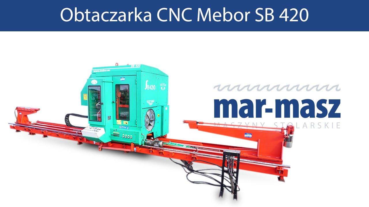 Obtaczarka CNC Mebor SB 420 - Mar-Masz | Woodworking Machines