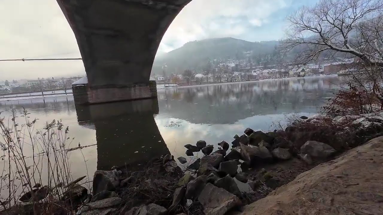 Miltenberg Mainbrücke - Campingplatz - Fährweg - Staustufe Kleinheubach