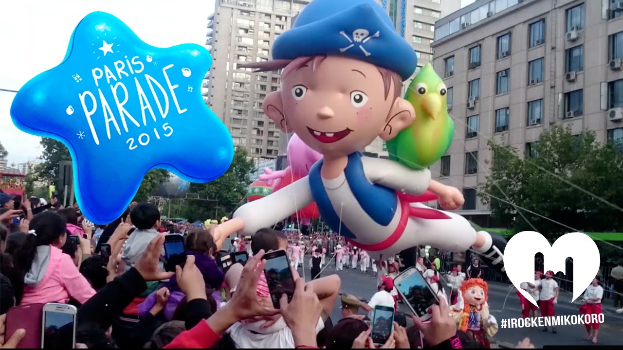 PARIS PARADE CHILE 2015 - #IROCKENMIKOKORO